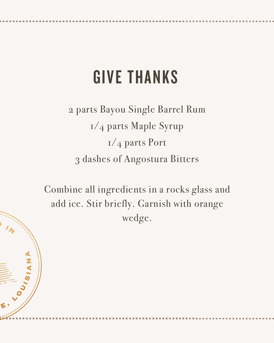 Bayou Rum tweet media