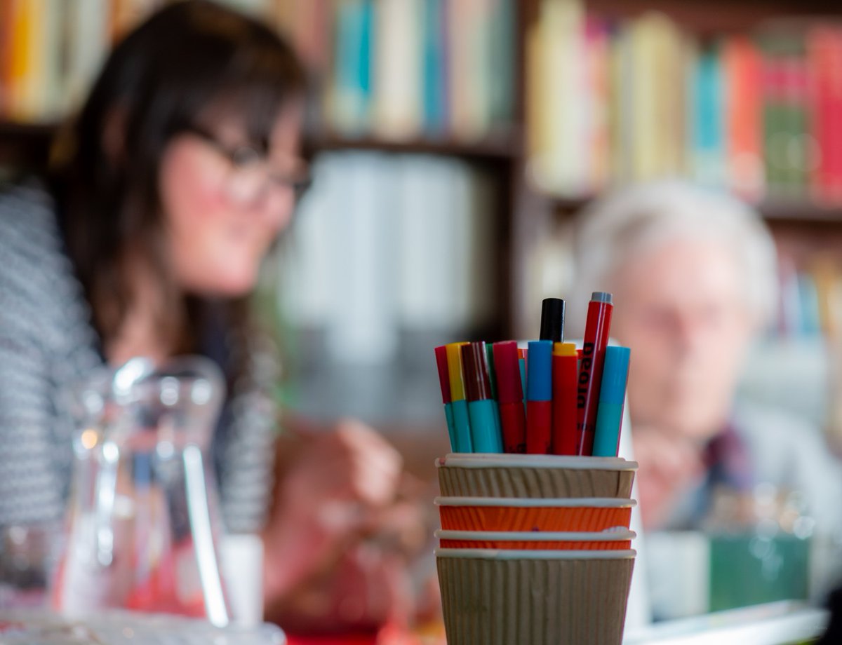 mshedbristol's tweet photo. Your donations allow us to make our museums a safe and inclusive place for everyone. Some of your donations are used to fund ‘Art Shed’, an arts course for people with mental health issues such as depression and anxiety, at both M Shed and Blaise Museum. #GivingTuesday https://t.co/6KOPxtXciA