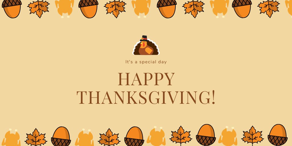 Happy Thanksgiving to all our Partners, Content Creators, their Viewers and EVERYONE! 🦃