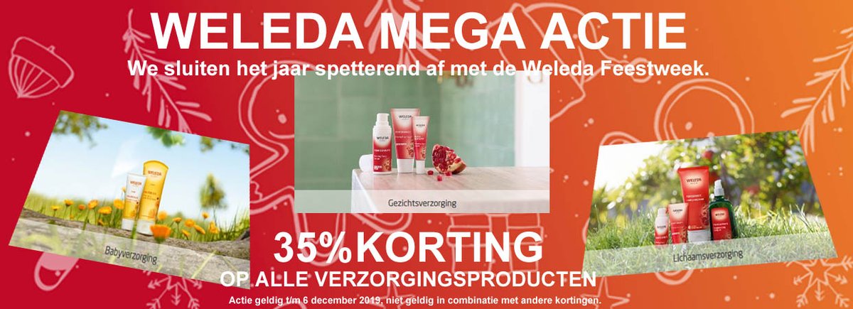 Black Friday !!!!
#Weleda nu met 35% Korting Kopen.
Bestel vandaag nog: gezondheidswebwinkel.nl/merken/weleda.…