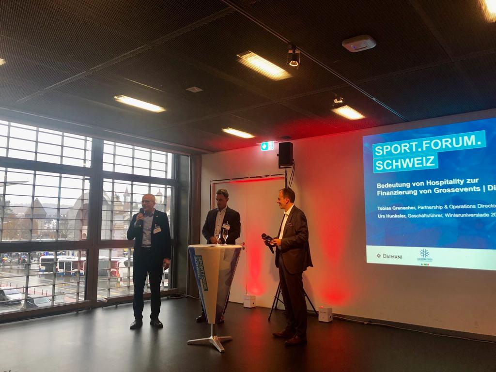 Lucerne 2021 Winter Universiade (@lucerne2021) on Twitter photo Some impressions of Day 1 at the #SportForumSchweiz <a href="/esbnetzwerk/">ESB Marketing Netzwerk</a>
Interesting presentations, good discussions and several former Winter Universiade athletes visited our booth 💪 Some impressions of Day 1 at the #SportForumSchweiz <a href="/esbnetzwerk/">ESB Marketing Netzwerk</a>
Interesting presentations, good discussions and several former Winter Universiade athletes visited our booth 💪
