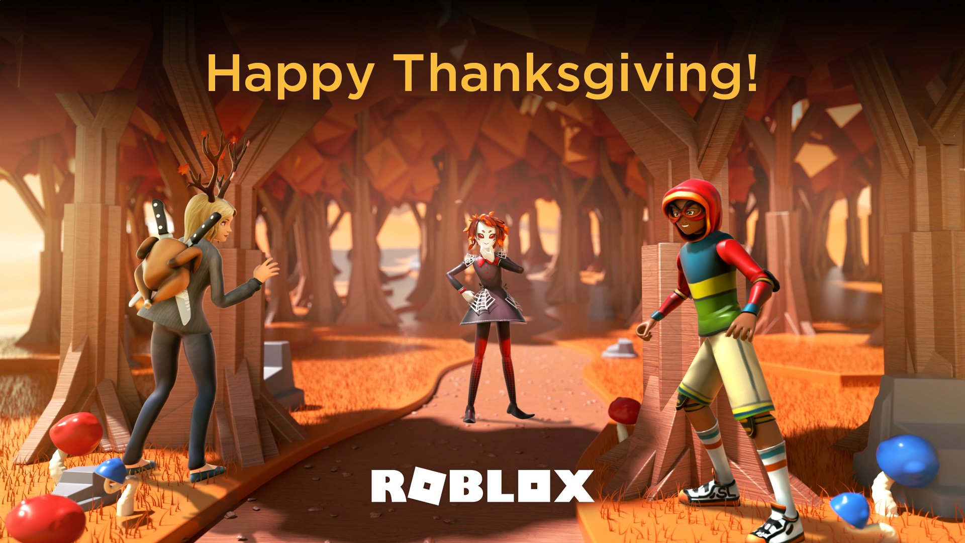 Roblox בטוויטר Wherever You Are Here S To A Day Filled With Food Friends And Family Happy Thanksgiving Roblox Happythanksgiving Thanksgiving2019 Thanksgiving19 Https T Co Idnx1ppkhj - roblox on twitter wherever you are heres to a day filled