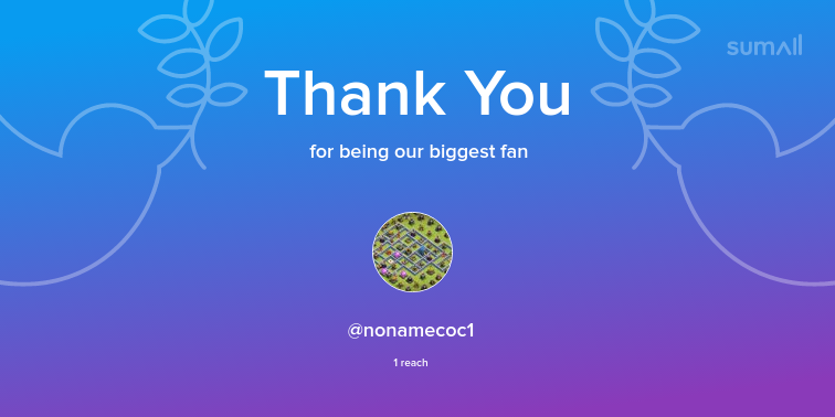 ohnlyy's tweet photo. Our biggest fans this week: nonamecoc1. Thank you! via https://t.co/D4xYvQtBcg https://t.co/VYueTDImLG