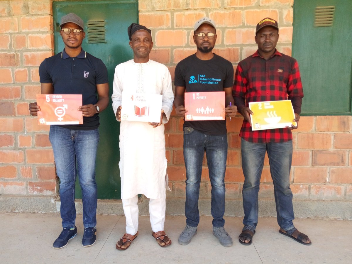femi_ola_'s tweet photo. We engaged in another session of #GlobalGoals and #TalentsLab super school program which was held at Government Secondary School, Television, Kaduna
As usual, students are happy to be parts and learn what #SDGs is and ready to take actions in their locality. https://t.co/9aOaDHhOAI