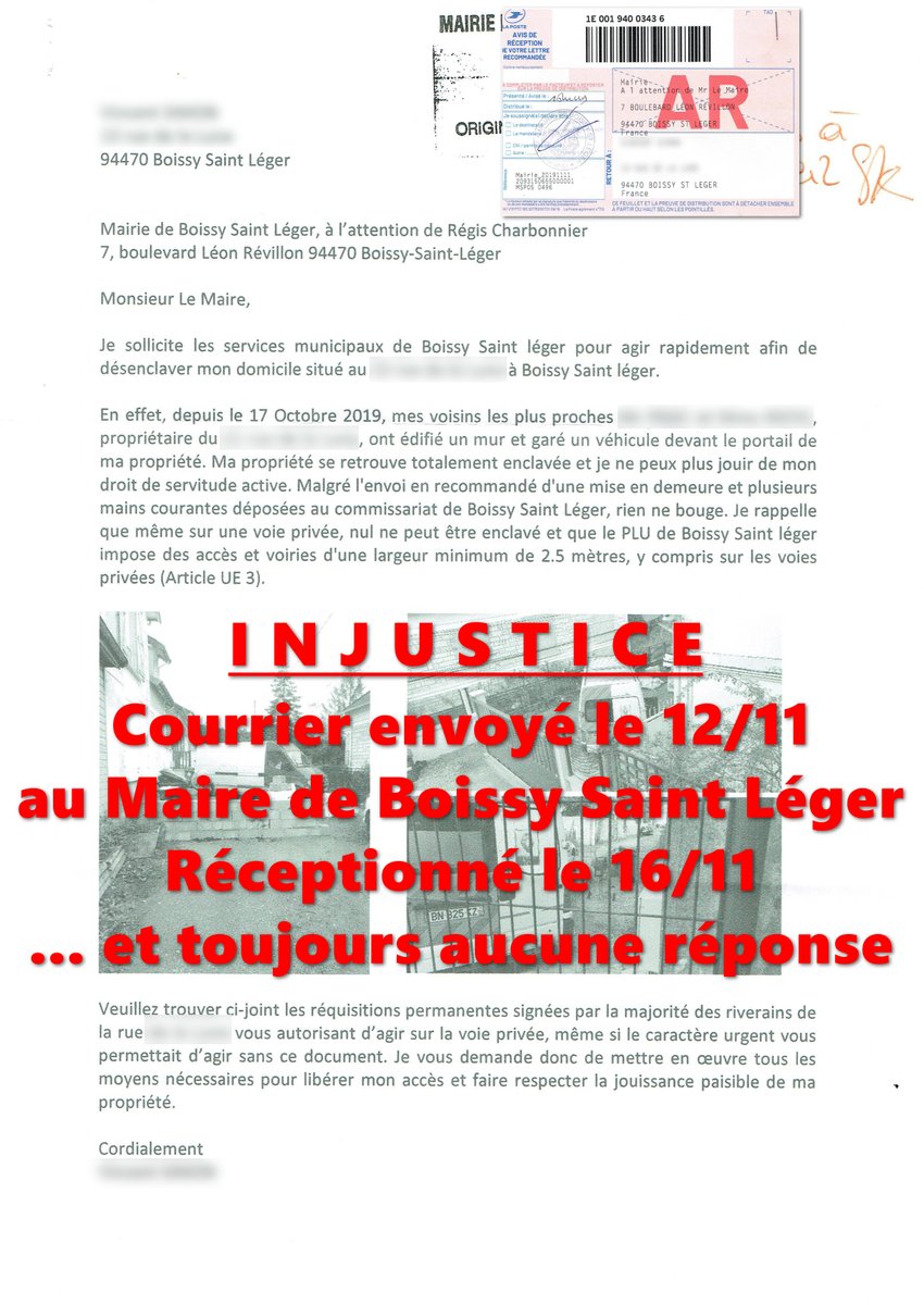 BoissyCitoyen's tweet photo. @RgisCHARBONNIER Monsieur le Maire, en tant que garant du maintien de l'ordre, de la sécurité, de la tranquillité et de la salubrité publics, quand allez-vous faire respecter la loi dans votre commune ? https://t.co/HqWo28cXXT