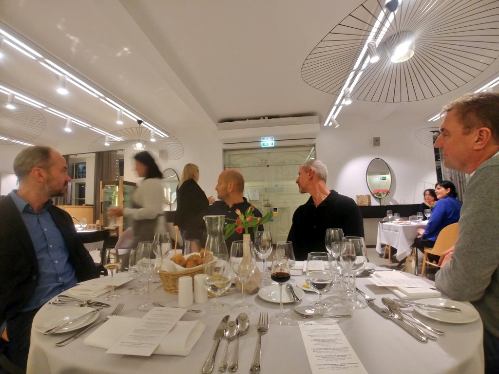 sim010101's tweet photo. Thank you @Bankuaugstskola. For the lovely gala dinner of the #BAguestWeek at #BASBF
Great atmosphere inside the premises of the National Art Museum in 🇱🇻 #Riga
Thanks for the music 🎼 and the VIP table!🙏
Great meeting you all! https://t.co/u77ETuQ5ws