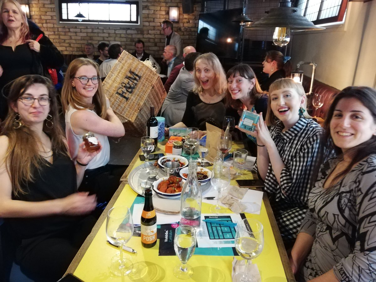 LucyCCone's tweet photo. Congratulations to the winners of the first @timeshighered @worktribe pub quiz yesterday (difficulty level: immense!) #THEAwards #THELive https://t.co/DHjms28o3A