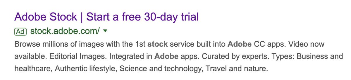 Dave_Karnezos's tweet photo. @Adobe advertises a free 30 day trial of it's stock content. Little do you know that if you don't cancel your "free" trial in the first 14 days, you're charged a termination fee of 50% of an ENTIRE YEAR'S subscription. Good luck finding this information though. #rant  #adobe https://t.co/EItKugQyDM