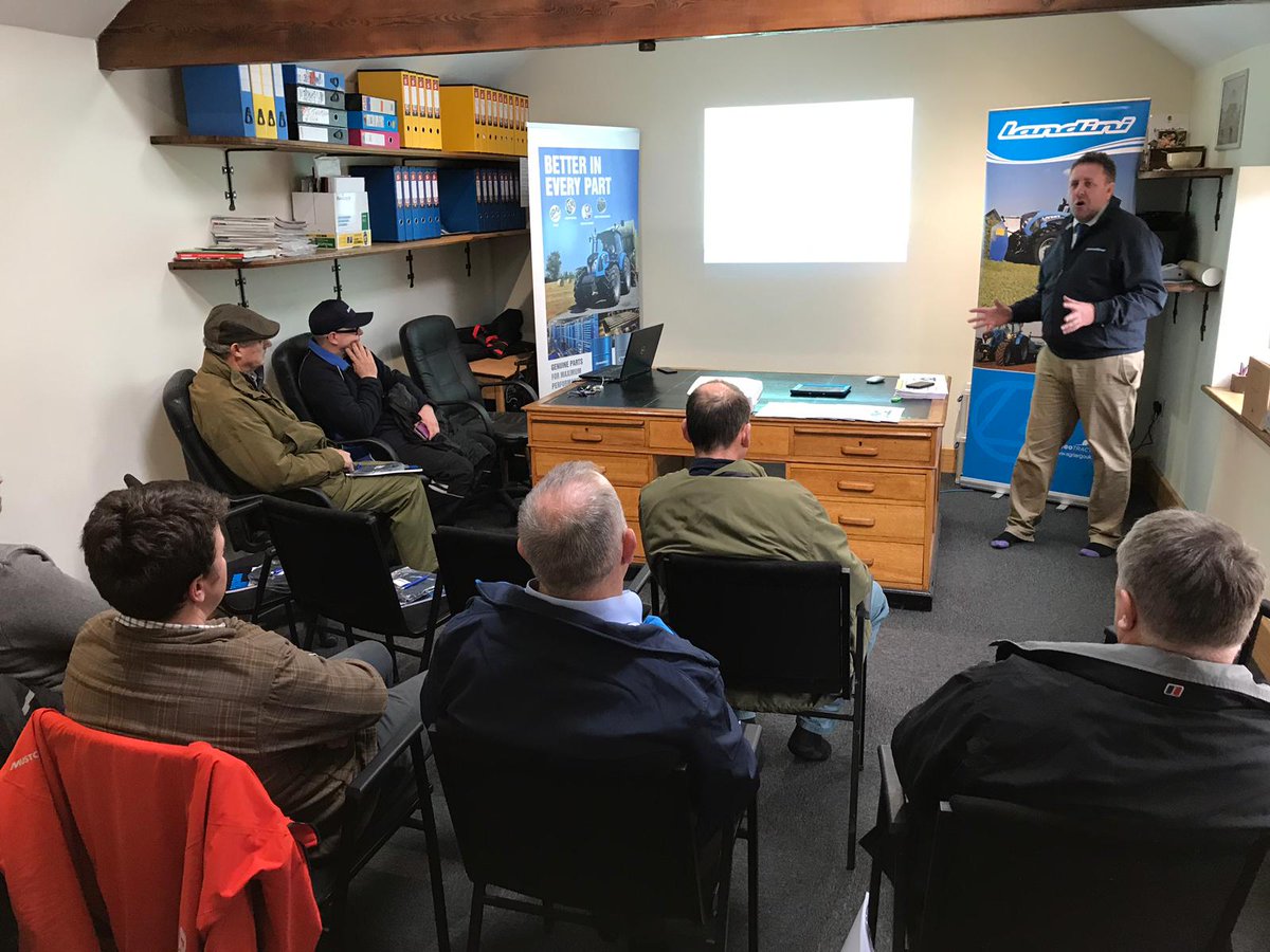 LandiniUKROI's tweet photo. A successful week with our #landini dealers on training, not only of our products, but also competitor offerings. #viewthingsdifferently #dealer #training https://t.co/qCByCzcBKi