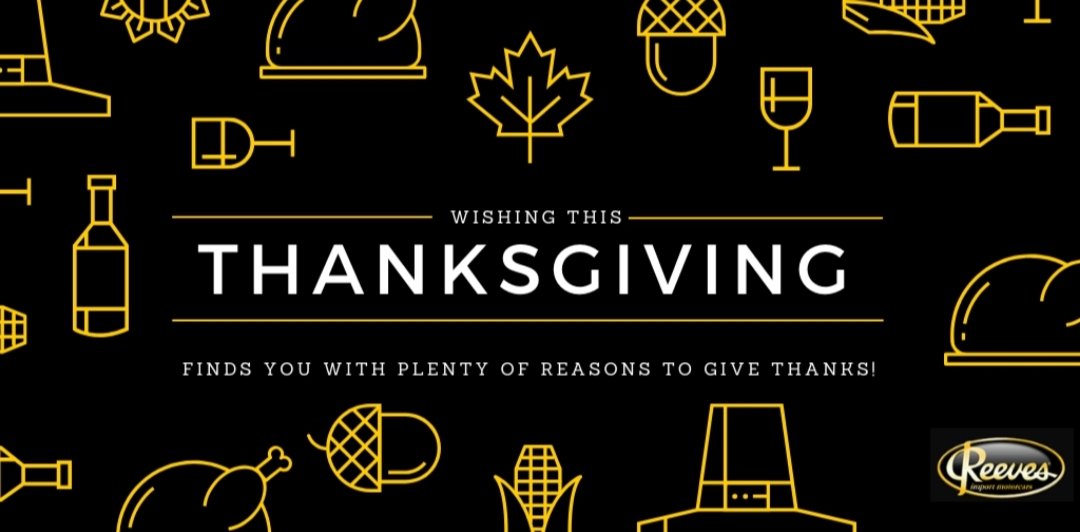 At this time of Thanksgiving celebration, our thoughts turn gratefully to you with warm appreciation. Our best wishes to you and yours for a Happy Thanksgiving!