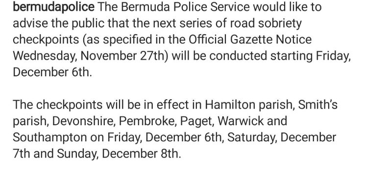 piece_oftheRock's tweet photo. Thank you for your response. We’ve heard about the first RST in December. Thanks for all you do to #makeBermudaroadssafer https://t.co/1jgHbqdtFf