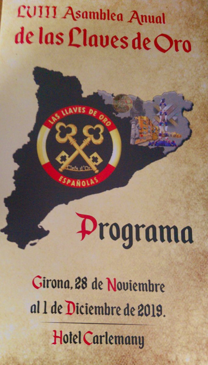 We are ready for our LVIII General Assembly in Spain that this year is taking place for the first time in Girona, you can’t miss it! <a href="/GironaTurisme/">Girona Turisme</a> <a href="/HotelCarlemany/">HotelCarlemanyGirona</a> #yourkeytospain #yourkeytoeverything