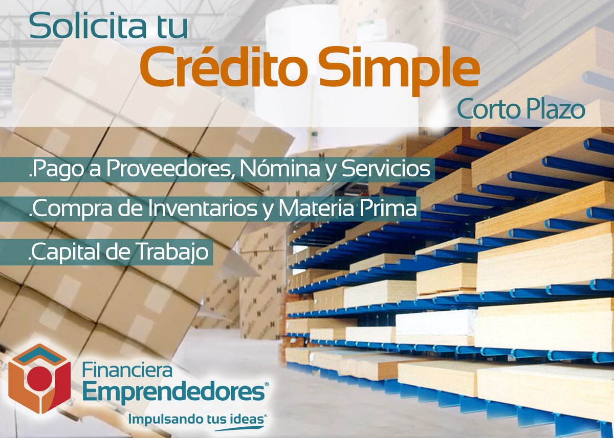 FinancieraE's tweet photo. ¿Ya conoces qué puedes hacer con tu #crédito simple?
𝐅𝐢𝐧𝐚𝐧𝐜𝐢𝐞𝐫𝐚 𝐄𝐦𝐩𝐫𝐞𝐧𝐝𝐞𝐝𝐨𝐫𝐞𝐬 te quiere ver crecer y hacer de tu #Proyecto lo que siempre has querido.

¡Solicítalo ahora mismo!

Para más información
📞Llámanos al (55) 5575 3646

#ImpulsandoTusIdeas https://t.co/njsINLMl4L