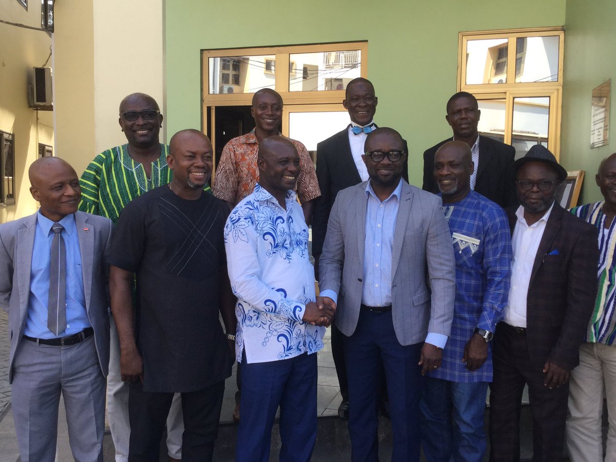 ghanafaofficial's tweet photo. It was a fruitful meeting which the GFA shared with RAG its vision of restoring integrity and confidence in refereeing in the country. Many issues of concern, including the development and welfare of referees were discussed. https://t.co/N04RwWzedM