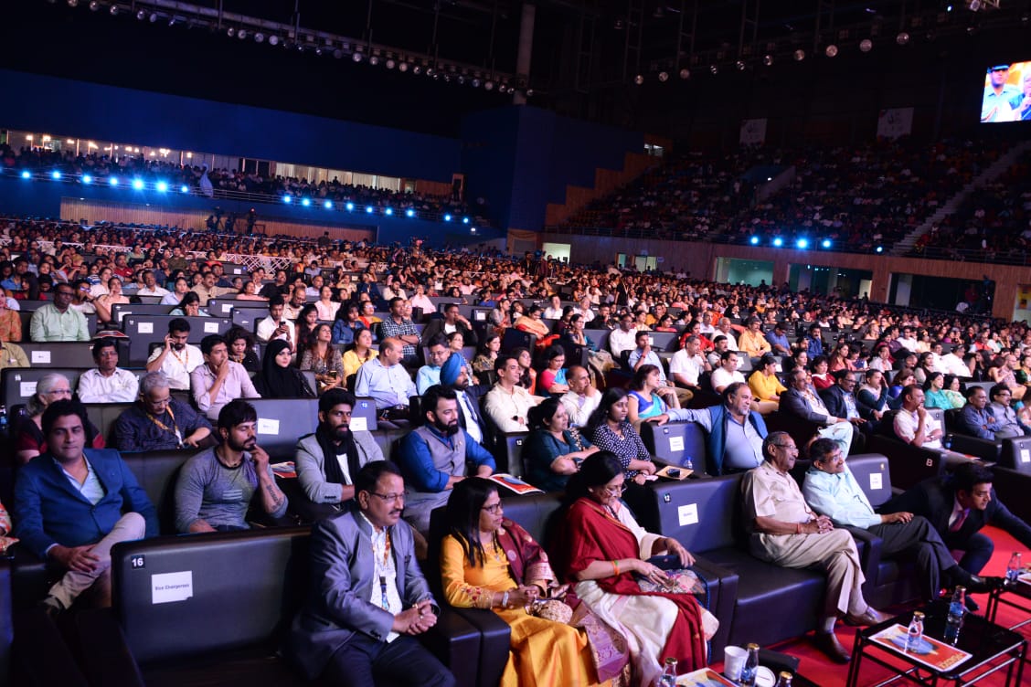 DrPramodPSawant's tweet photo. Glimpses of the closing ceremony of IFFI Goa, Golden Jubilee Edition. @IFFIGoa has been an enriching experience for everyone. Late Shri. Manohar Bhai Parrikar was instrumental in making IFFI synonymous with Goa. As the host state, our vision for IFFI has always been progressive. https://t.co/jsUg5htK4Q