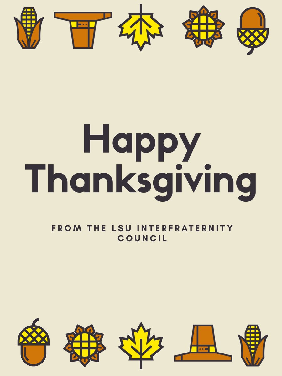 Happy Thanksgiving gentlemen! Like for stuffing and retweet for mashed potatoes