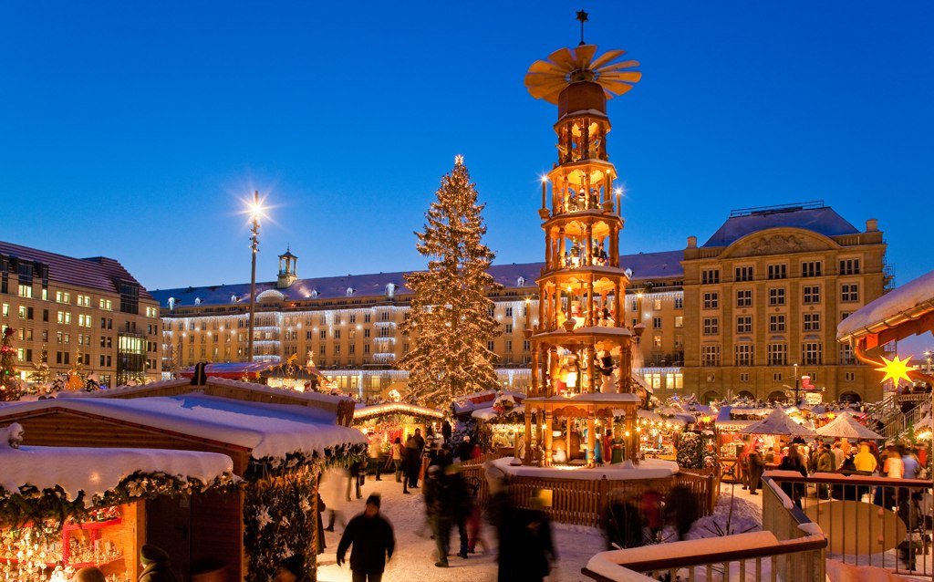 The City of Dresden is considered the Stollen capital of Germany and the Dresdner Stollen enjoys PGI status. During dvent there is the famous Dresden Striezelmarkt which has had that name since 1548, "Striezel" is the iddle High German word for Stollen and still used in Saxony.
