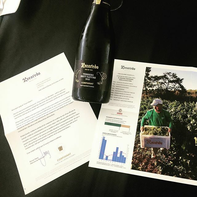 Can_Colome's tweet photo. Reconeixement d’una gran marca #recaredo #corpinat #cellercredo #molinsderei #papiol https://t.co/6k2L6ro1NU https://t.co/JR5nQOqTOg