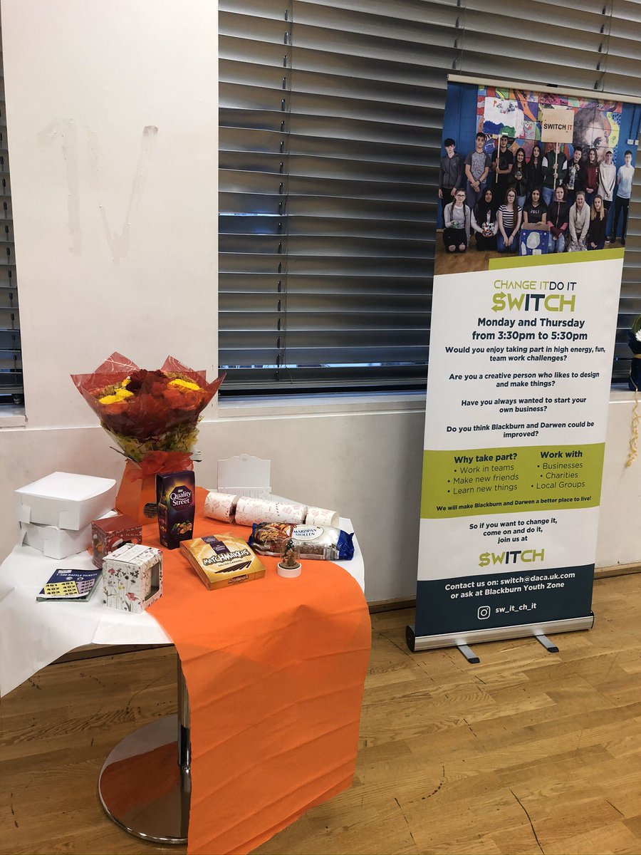 DarwenAldridge's tweet photo. A huge well done to the #Switch teams from @StBedesRCHS who did themselves proud at the #coffeecakeconversation event and #calendar launch they organised @blackburnyz today. It was a huge success and brought the #community #BwD together. Thanks to all that supported https://t.co/YnUcFgTj5J