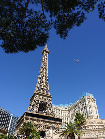 Did you know the Eiffel Tower Viewing Deck at <a href="/ParisVegas/">Paris Las Vegas</a> offers some of the most stunning views of the city? Standing 540 ft tall, this installation is approximately a half-size replica of the world-famous tower. More at vegasjourney.com/blog/eiffel-to… <a href="/EiffelTowerUSA/">Eiffel Tower</a>  #lasvegas #vegas