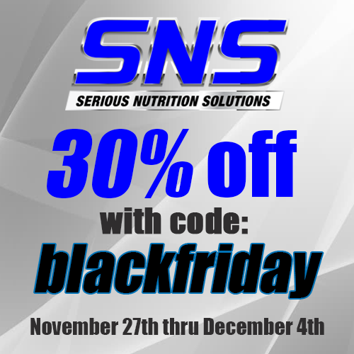 SNSonline's tweet photo. Save 30% off all SNS products from now until December 4th using code: blackfriday 

https://t.co/jO53d9DYBG https://t.co/bsU9CaOgH9