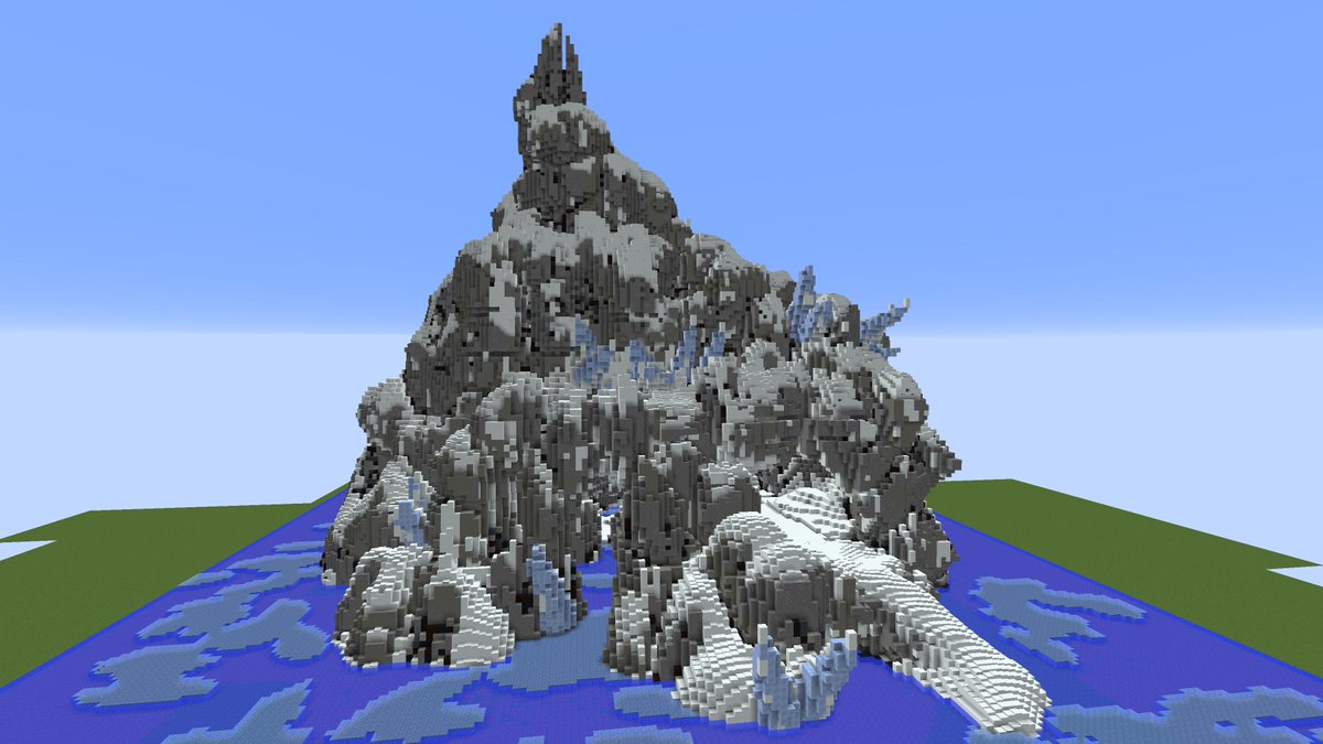 Some in-game terra for a change❄️, busy with studies. Lots of WM/Gaea in the works.