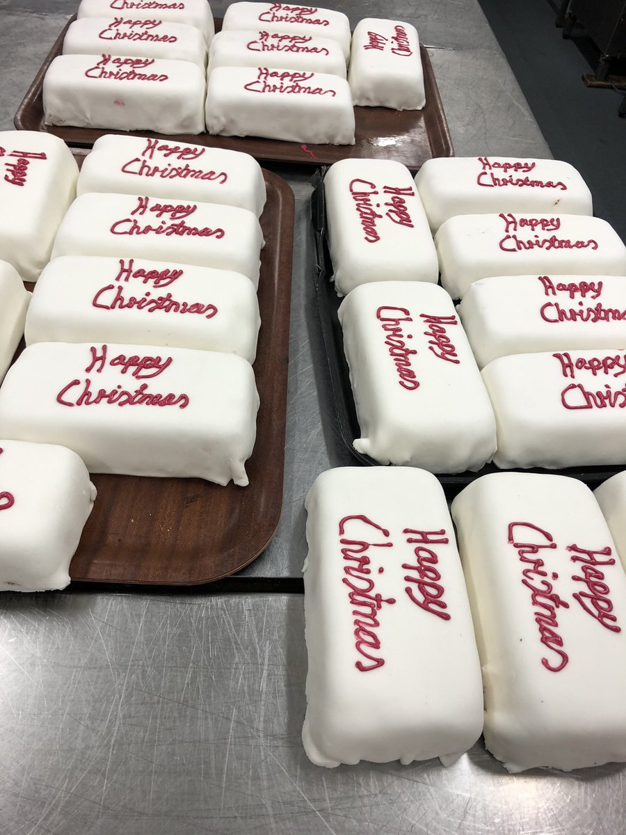 Apricots jam, almond paste, whiskey, sugar icing, piping, productive day making Christmas cakes for <a href="/RoughtyFoodie/">Roughty Foodie</a> in the <a href="/EnglishMarket/">The English Market</a> 🌲