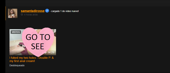 I posted my new pornhub video  Image its to wild! just go to see it &hearts;  https://t.co/gUFvFIZcAy  @pornhubcolombia