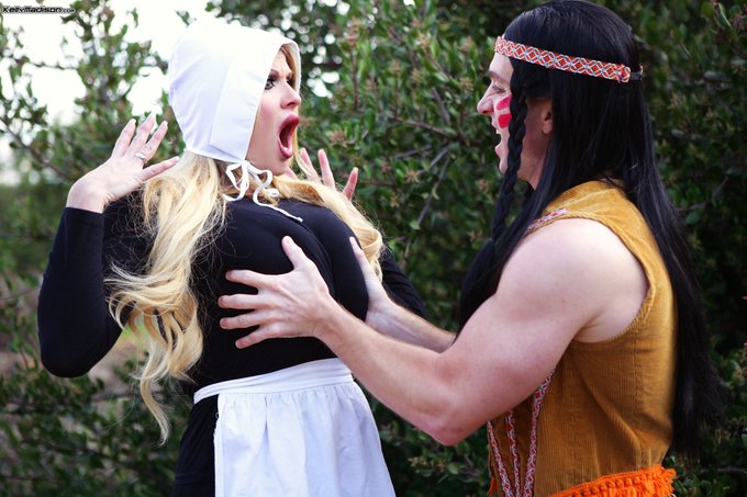 Happy Titsgiving! Here's a little video snippet from a few years back. (My apologies for the racial insensitivity)