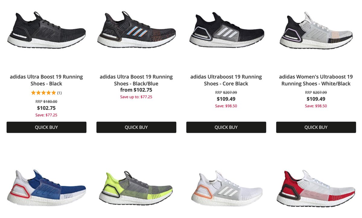 adidas ultra boost 19 colorways