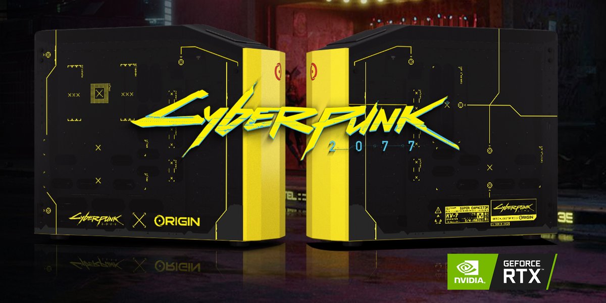 🎁 [CUSTOM DESKTOP GIVEAWAY] 🎁 Enter for a chance to win a custom liquid-cooled ORIGIN PC MILLENNIUM inspired by @CyberpunkGame and powered by @NVIDIAGeForce RTX! Enter here: bit.ly/2qH3Zcp (NA ONLY)