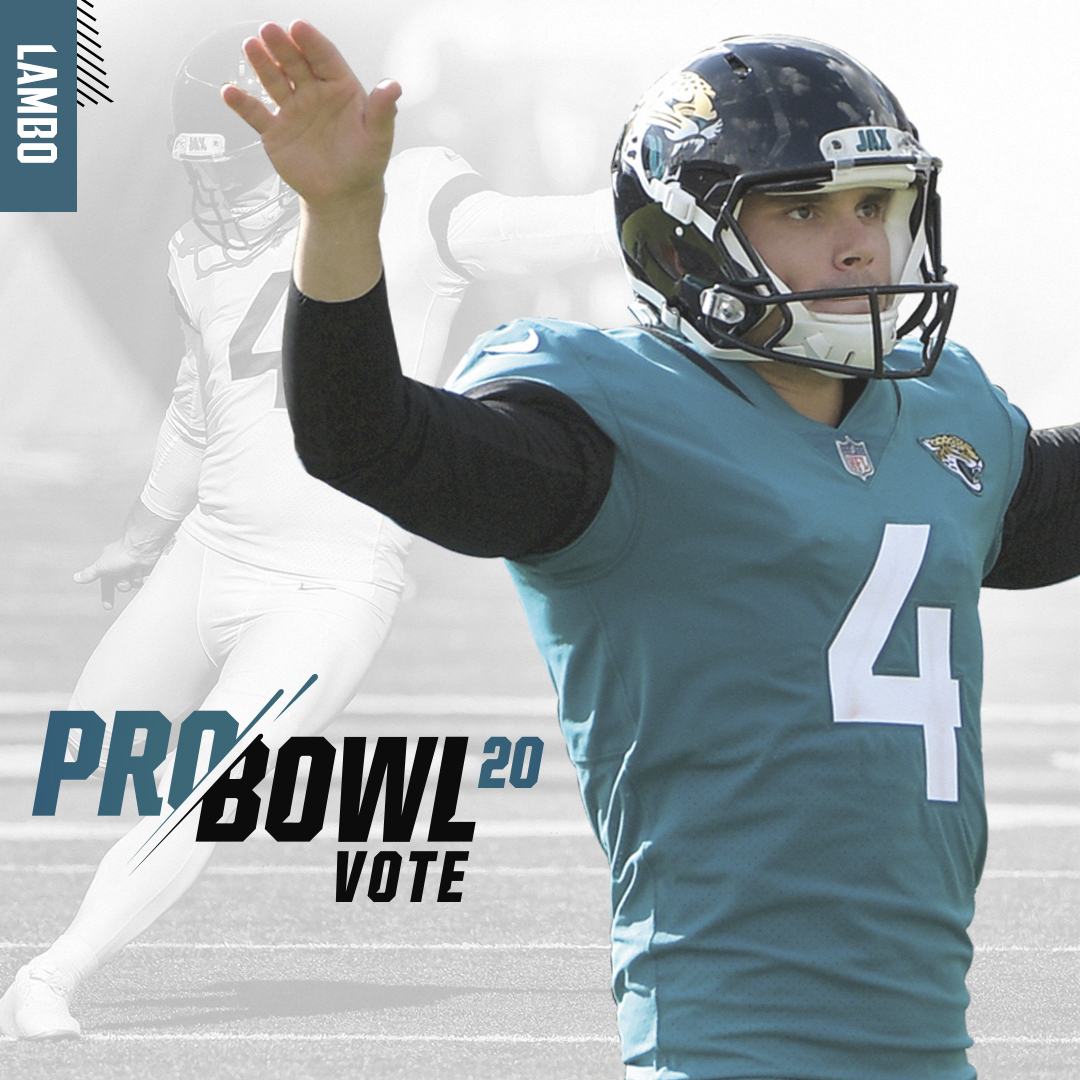 Jaguars's tweet image. ◾ Leads AFC in FG made
◾ Leads AFC in FG %
◾ 4th in AFC kicker #ProBowl voting

RT to vote‼

@JoshLambo + #ProBowlVote
@JoshLambo + #ProBowlVote
@JoshLambo + #ProBowlVote
@JoshLambo + #ProBowlVote
@JoshLambo + #ProBowlVote
@JoshLambo + #ProBowlVote
@JoshLambo + #ProBowlVote
