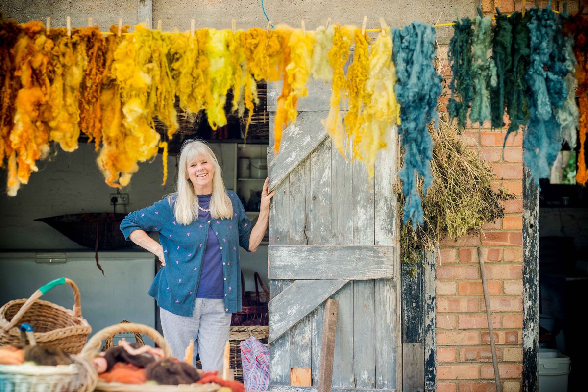Who needs Black Friday when you can fill the world with COLOUR? My 2020 Summer Three Day Workshops are now available. A perfect gift for yourself or someone special + Early Bird price of £260 if you book before 1st Jan plantdyedwool.co.uk/workshops/ Photo <a href="/LydiaBoothPhoto/">LydiaBoothPhoto</a> #PlantDyedWool