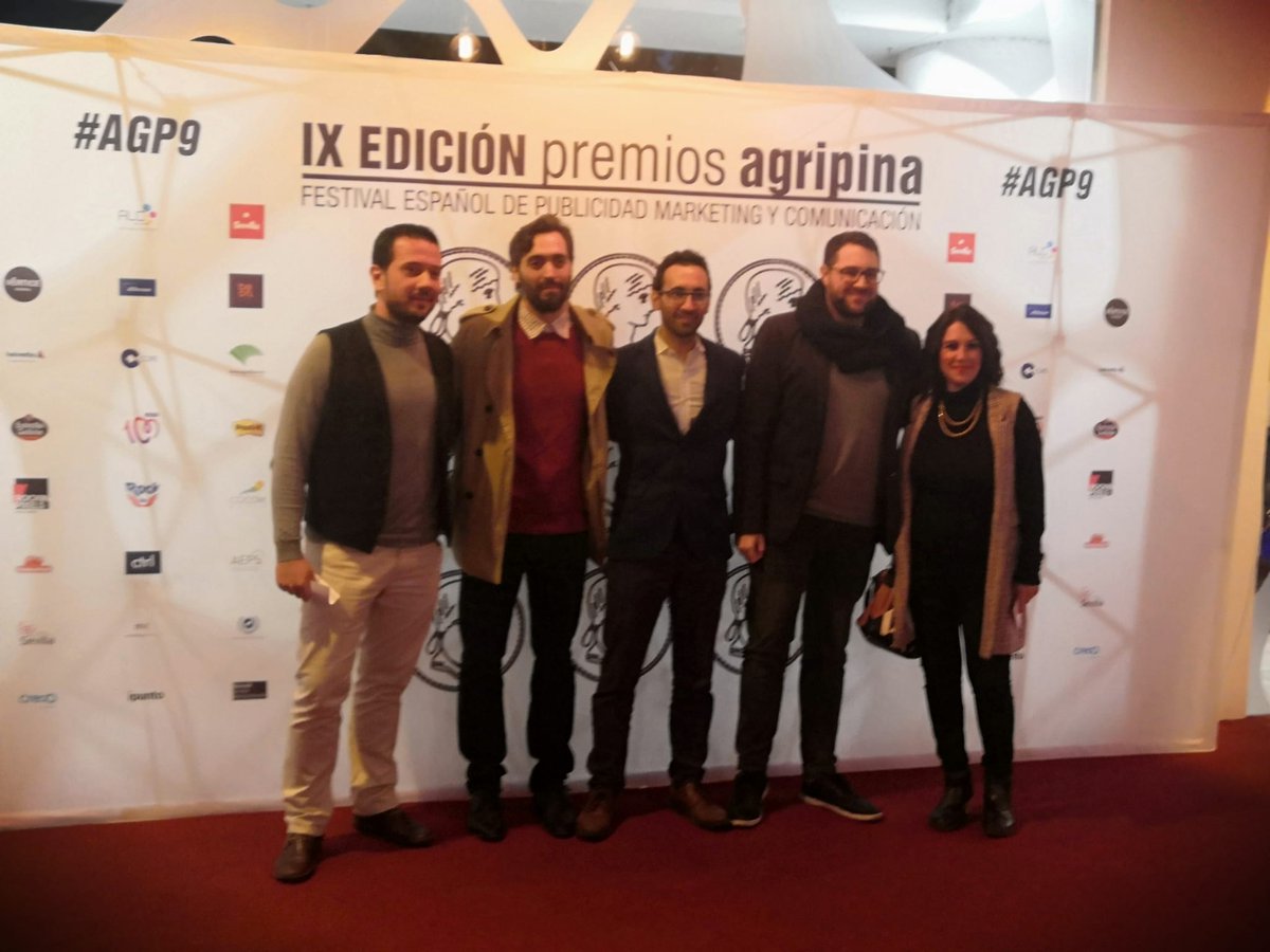 ¡El equipo de <a href="/seis60/">Seis60</a> en los #PremiosAgripina! Finalistas en las categorías de #Eficacia y #BrandedContent 🤞🤞#AGP9 <a href="/premiosagripina/">Premios Agripina</a>