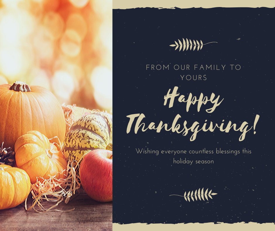 MarkToyDrive's tweet image. Happy Thanksgiving from our family to yours! #MarkandFriends