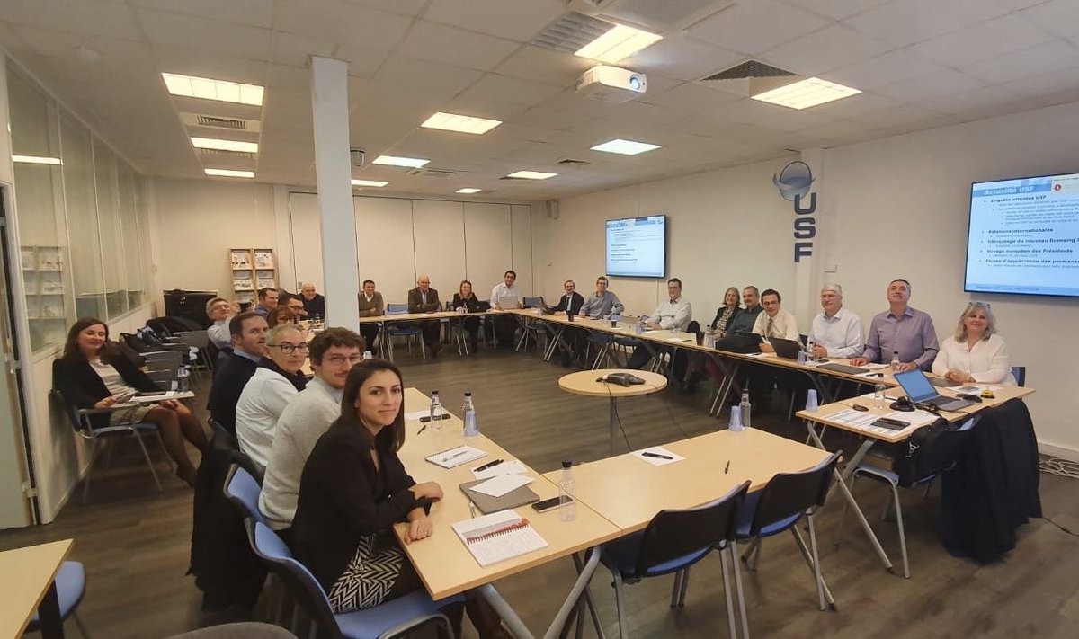 USF_officiel's tweet photo. C’est parti pour notre réunion #USFForce 🙂
Échanges constructifs sur différents sujets : actions, bilans, partages avec les correspondants #SAP
👏🏻 https://t.co/HL0kXlGjzR