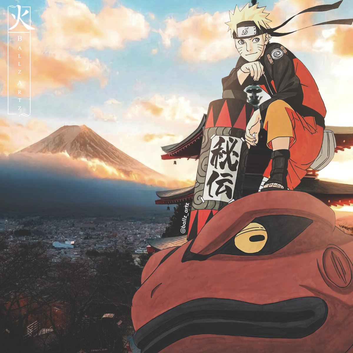 Fuji Mountain #NARUTO #narutoshippuden #fuji #aesthetic #anime #Manga #uzum...