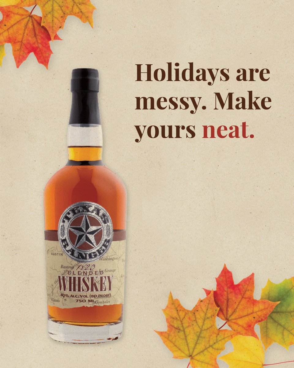 Wouldn’t be Thanksgiving without it!              #makeitneat #holidaysaremessy #whiskey #nowitsaparty #rebeccacreek #txrangerwhiskey