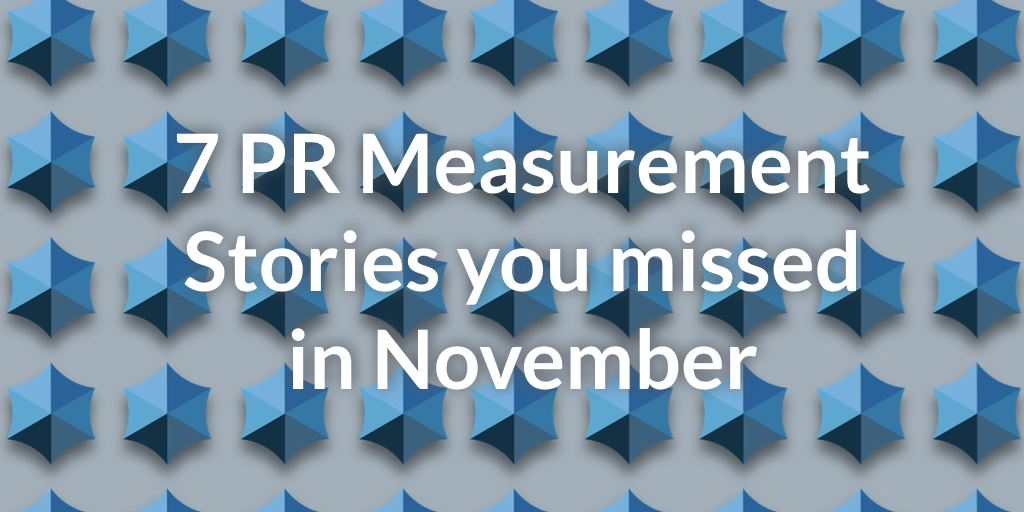 November was a brilliant #amecmm (thank you <a href="/AmecOrg/">AmecOrg</a>). You might have missed other #measurepr stories, like reports from <a href="/ICCOpr/">ICCOpr</a> &amp; <a href="/saas_advisor/">Saas Advisor - Marketing Technologists</a>, funding for <a href="/crowdanalyzer/">CrowdAnalyzer</a> and acquisition for <a href="/trufan_io/">Trufan</a>. Catch up on the month's #pr #measurement news: bit.ly/PRM1110