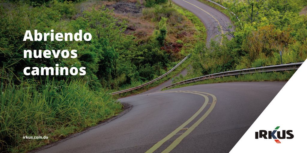 IrkusRD's tweet photo. Mejoramos la manera de conectarnos por tierra. Con nuevos #caminos por recorrer tenemos más #oportunidades. Sigamos construyendo por el desarrollo de nuestro país.

#Irkus #IrkusRD #RepublicaDominicana #Crecimiento #Desarrollo #arquitectura #ingenieria #Proyectos #ProyectosIrkus https://t.co/65RRwpY2WR