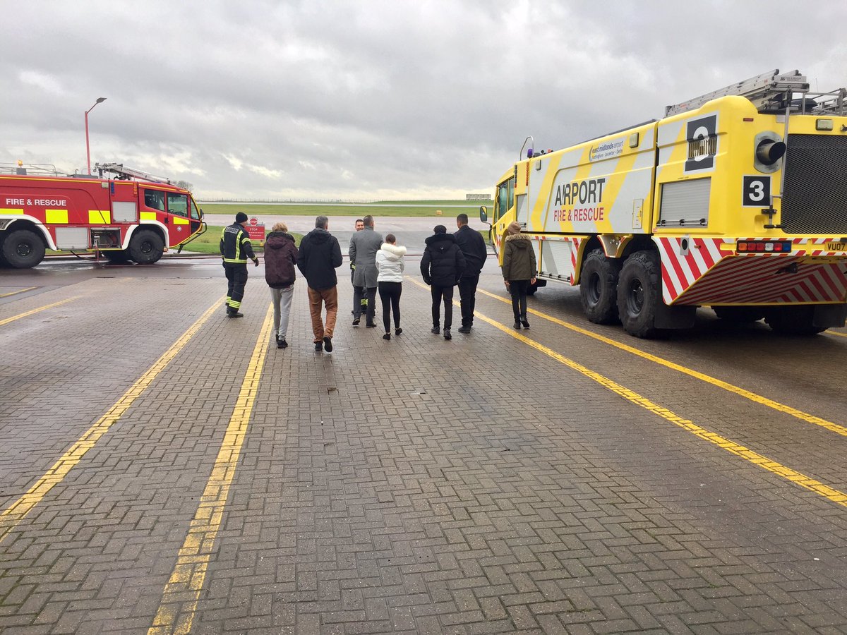 Julia1Matthews's tweet photo. Did you know that airport fire fighters are different to the city/town firefighters? 48 firefighters work at @EMAirport and they were fantastic with our #alternativeprovision students. What a difference a week of business exposure makes.   @Futures_for_Biz https://t.co/wcprsVXXPE