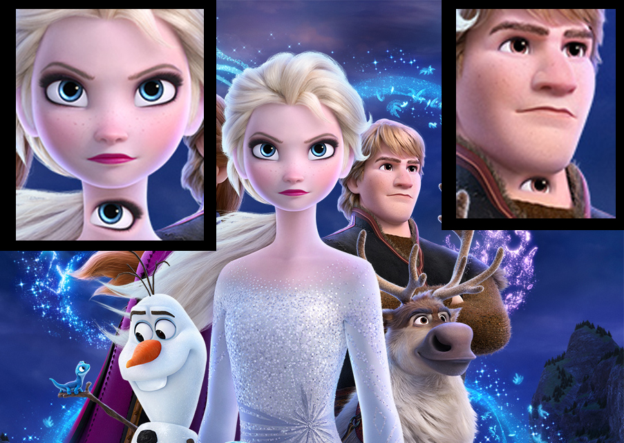 familyunequal's tweet image. With #Frozen2, Disney has inspired a new animated dimorphism measure: The eyeball-neck gender ratio disparity (or, the ENGenderRD). Our team is still working, but early results show Elsa approaching a record-breaking score of &amp;gt;1, while reindeer dude is well below .5