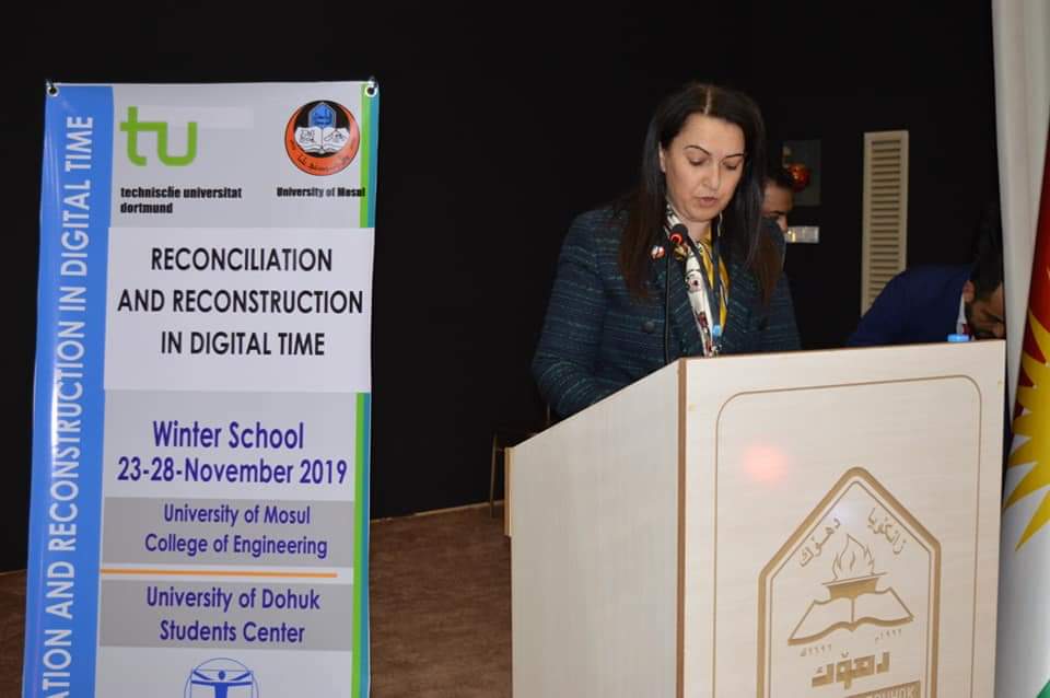 UniversityofMos's tweet photo. Winter school with @HdHf_TUDortmund is concluded. The school came with the theme "Reconciliation & Reconstruction in the digital age".. Follow the thread for details. Our official website:
https://t.co/fC0WR0VKm1
#Mosul
#Mosul2019
#Mosul_University
#UOMosul
@Rawa_Qasha https://t.co/83pfmSZjEb