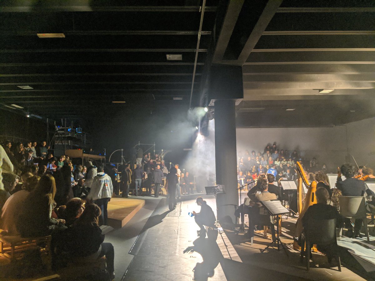 É davvero tutto pronto. 
#SilentCity va finalmente in scena.
#Openfuture #community #opera 
<a href="/Matera2019/">Matera2019</a>