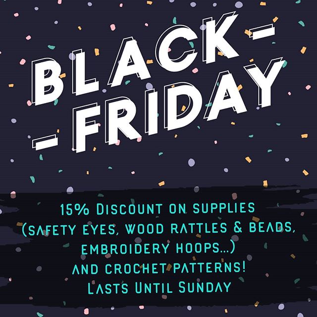 chikaishop's tweet photo. https://t.co/qRIg9GWKdd 🥳🥳🥳Black Friday🥳🥳🥳 Link in bio for the 15% discount on supplies, patterns and more!! Some items even have free shipping in the UK! Let's get crafty this xmas 🥰 https://t.co/ytwAiucUxr