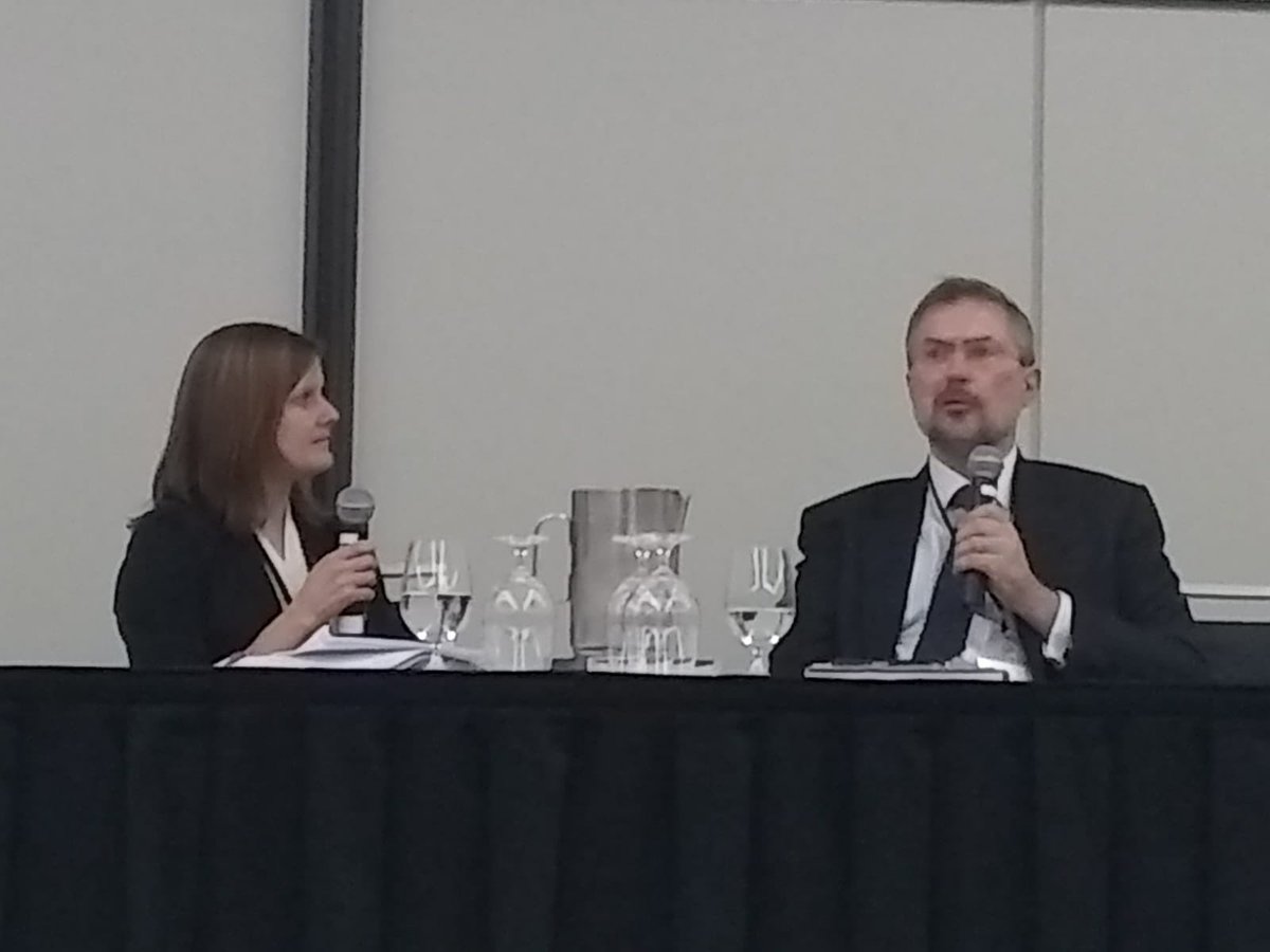 CommonApproach's tweet image. @Hamurban from @pwrd_by_data, a common approach partner, interviewing @john_roberts from the Government of Ontario as they discuss Ontario’s data strategy and the role non profits can play. Great discussion! #NonProfitDriven2019