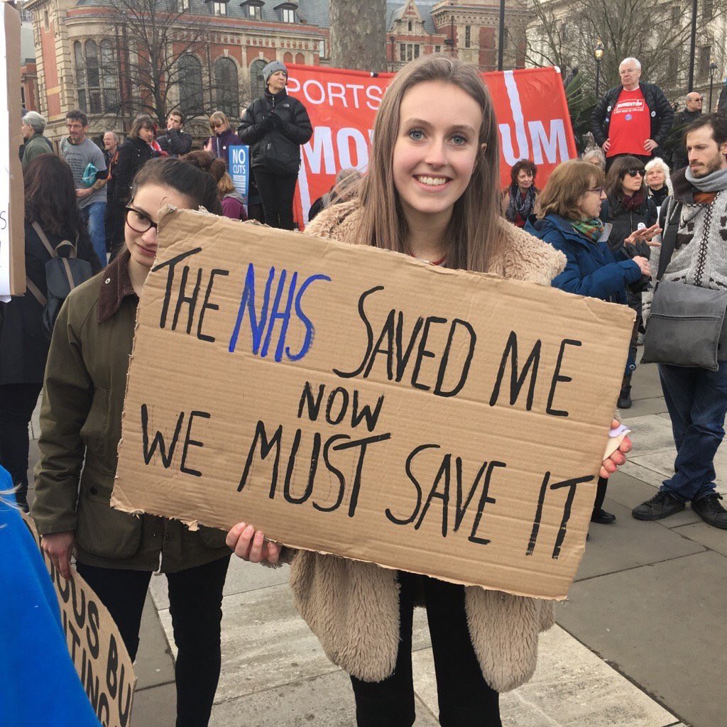 NHSMillion's tweet photo. We don’t have long to save the NHS from the Conservatives.

Please follow and RT to help us raise awareness of the key issues in our health service that everyone should understand. 

#VoteNHS https://t.co/yz581Qps4t