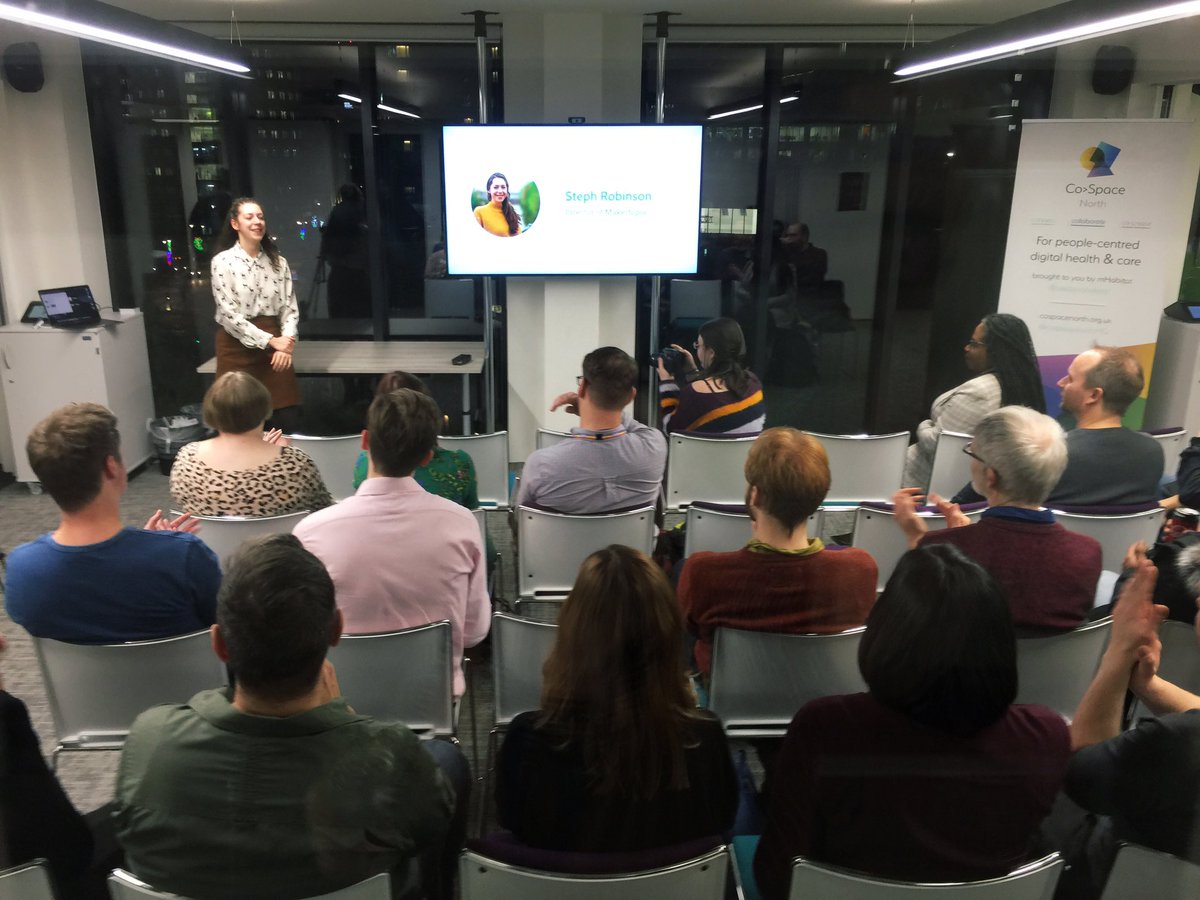 TFGLeeds's tweet photo. @Makertopia_ starting us off!
Talking about bringing people together to think about what communityโs can do locally for climate change.
#TechforGoodLeeds #ClimateChange https://t.co/l634fmwvr1