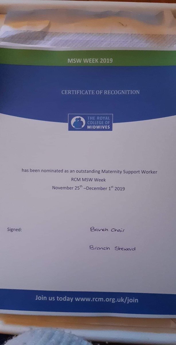 The midwives still ELHT have been nominating their maternity support worker colleagues for MSW Week 2019! Nominations close soon. 🤞 #RCM #MSWWeek2019 #Midwifery