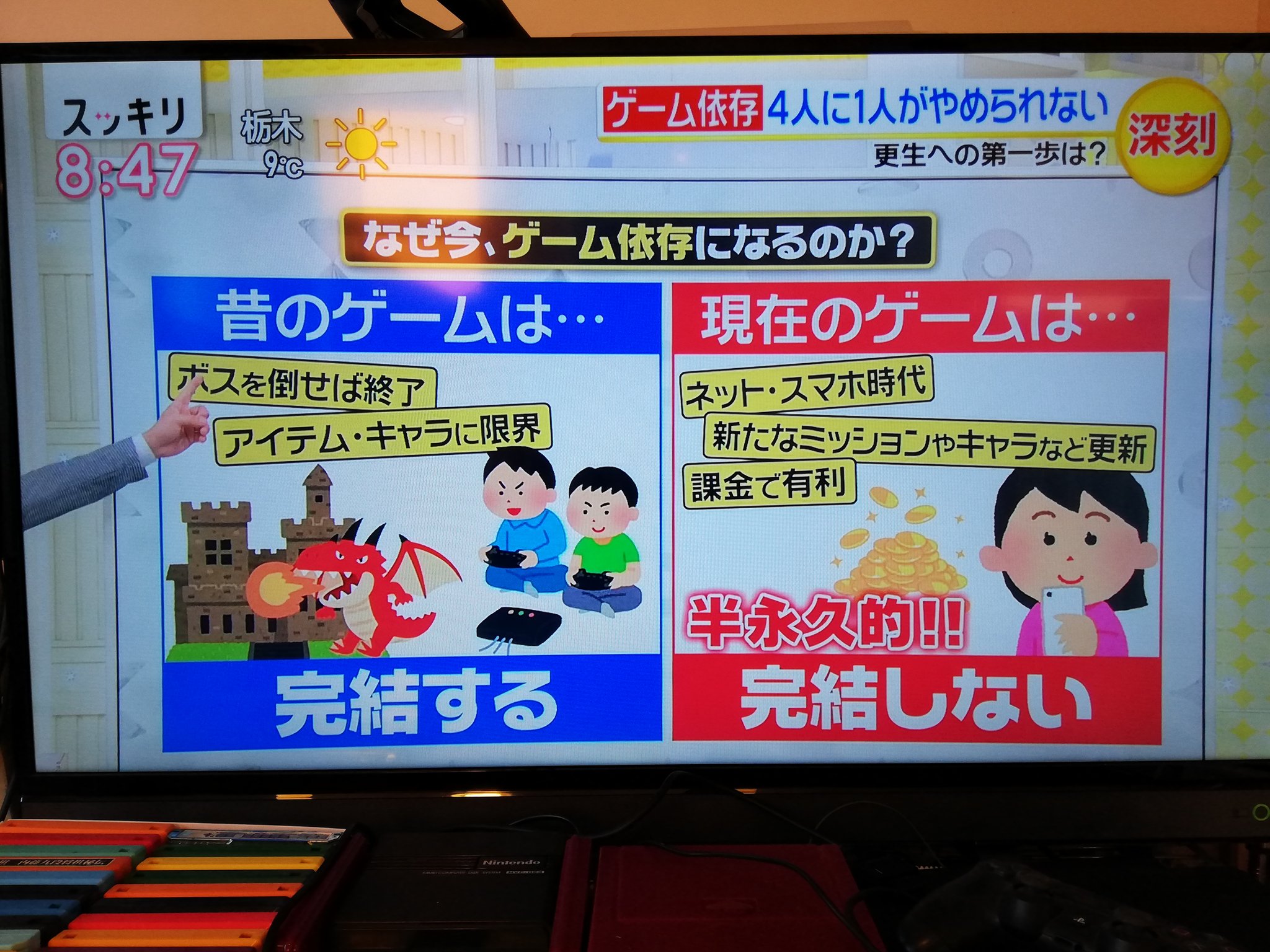 Ruirei Capture The Games 確かにレトロゲームは完結してるからいいんだよね 最近のゲームはやめ時が難しいです レトロコンシューマー愛好会 スッキリ ゲーム依存 T Co Nrzerthcvu Twitter